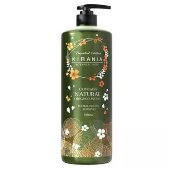 Шампунь для кожи головы Kirania Botanical с цветочным апельсиновым ароматом, 1 л, 1 шт.