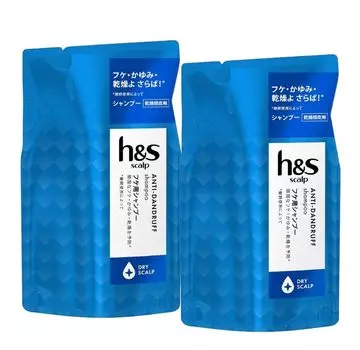 шампунь для кожи головы лечебный сухой сменный блок 300 мл 300 мл x 2 шт. набор [Оптовая закупка] h&s