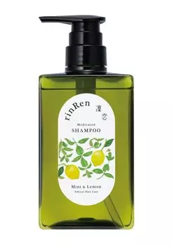 Шампунь для кожи головы RinRen с мятой и лимоном 400 мл [Лечебный уход] &
