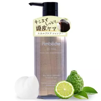 Шампунь для кожи головы Уход за кожей головы Аромат бергамота Придает объем макушке Мягкость от корней Кремовая пена Упругость волос Сделано в Японии Шампунь для кожи головы с аминокислотами