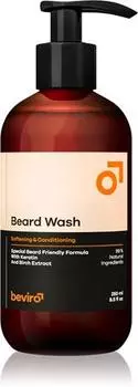Шампунь для мытья бороды Beviro Beard Wash TU прозрачный