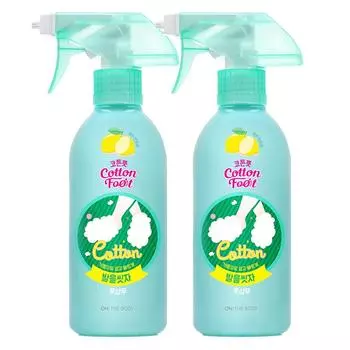 Шампунь для ног On the Body Cotton Foot Wash Your Feet с ароматом лимона и мяты, 1 шт., 2 шт., 385 мл