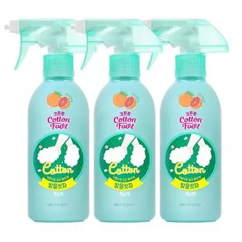 Шампунь для ног On the Body Cotton Foot Wash Your Feet со вкусом грейпфрута и мяты, 1 шт., 3 шт., 385 мл