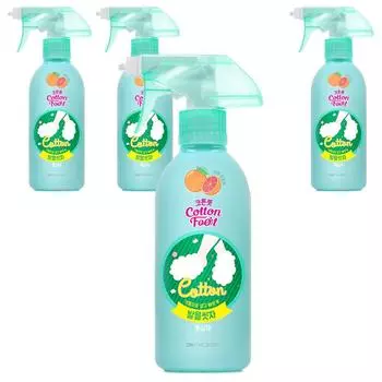 Шампунь для ног On the Body Cotton Foot Wash Your Feet со вкусом грейпфрута и мяты, 1 шт., 4 шт., 385 мл