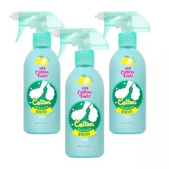 Шампунь для ног On the Body Wash Your Feet Cotton с ароматом свежего лимона и мяты, 1 упаковка, 3 шт.