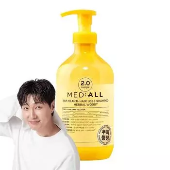 Шампунь для очищения кожи головы Mediol Scalp Cleansing Shampoo 2.0 с древесным ароматом, 720 мл, 1 шт.