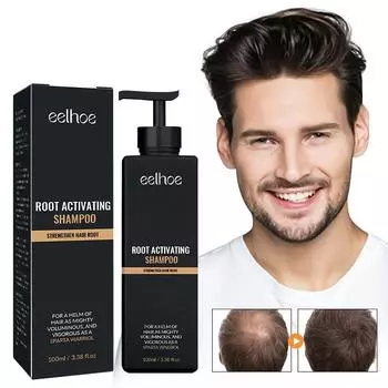 Шампунь для плотных волос для укрепления волос, густых и пушистых волос, мягкий и сильный восстанавливающий шампунь 100ml