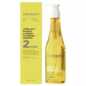 Шампунь для придания объема 500 мл Охлаждающий шампунь для волос и кожи головы Уход за поврежденными волосами Восстановление веганский Большая емкость [СОДЕРЖИМОЕ] -