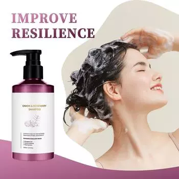 Шампунь для роста волос, питания кожи головы, увлажнения, контроля жирности, увлажняющий кондиционер 200 мл One Size фиолетовый