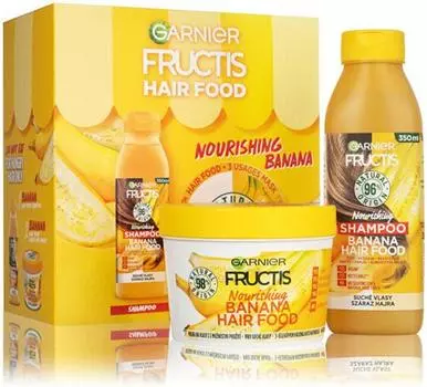 Шампунь для сухих волос (набор) GARNIER Hair Food Banana nourishing 250 мл