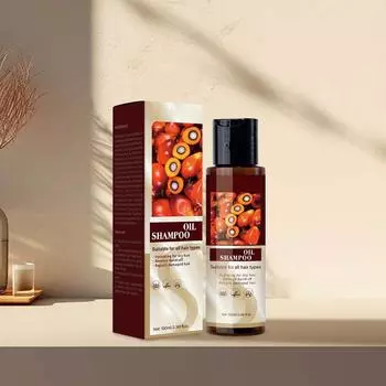 Шампунь для ухода за волосами, повреждение и уменьшение секущихся кончиков, подходит для мужчин и женщин, шампунь для всех типов волос, 100 мл One Size белый