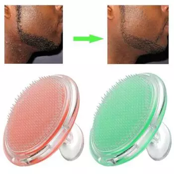 Шампунь для ванны, массажер для мытья волос, расческа, щетка для укладки волос, инструмент для лица зелёный