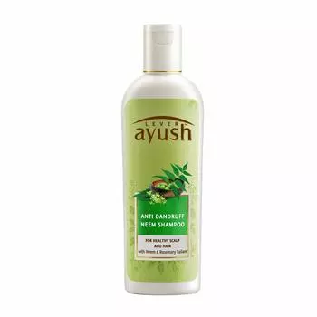 Шампунь для волос против перхоти с Нимом (175 мл), Anti Dandruff Neem Shampoo, Lever Ayush