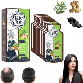 Шампунь для волос с экстрактом имбиря против выпадения волос, имбирный шампунь для роста волос, шампунь для волос с экстрактом имбиря pc