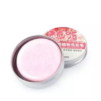 Шампунь для затемнения волос Ginger Solid Repair Soap Natural Organic Conditioner Strong Root Bar Care, Rose, 1 шт.