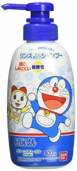 шампунь Doraemon Rinse-in-push синий