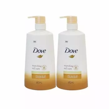 Шампунь Dove Nourishing Oil Care 680 мл, 2 шт.