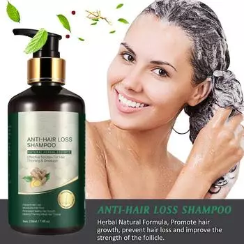 Шампунь Gingers против перхоти, укрепляющий волосы, глубоко очищающий шампунь One Size