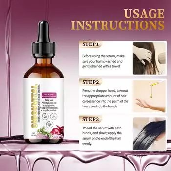 Шампунь Глянцевый Масляный Спрей Масло для Волос Питательное Масло для Волос Разглаживание Волос Ежедневный Уход Увлажняющее Масло для Ухода за Волосами 60мл One Size белый