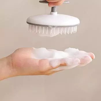 Шампунь Голова Массажная Щетка Щетка для Тела Щетка Для Мытья Волос Щетка Для Ванны Душевая Щетка Массажная Щетка Щетка Для Волос белый