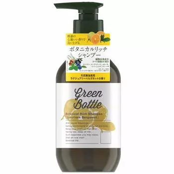 Шампунь Green Bottle Botanical Rich с ароматом бергамота 490 мл (роскошный аромат) (х 1)