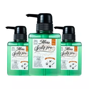Шампунь haru Scalp Pro с натуральным ароматом цитрусовых и мяты 300 мл x 3 Scalp Scalp Cleansing Scent Care для мужчин для мужчин 100% без силикона