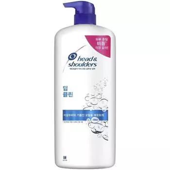 Шампунь Head & Shoulders Deep Clean, прохладный аромат, 1,2 л, 1 шт.