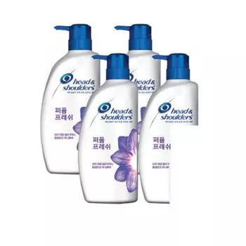 Шампунь Head & Shoulders Perfume Fresh 750 мл, 4 шт.