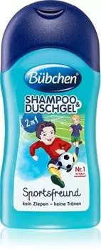 Шампунь и гель для душа Bbchen Kids Shampoo & Shower II дорожный размер 2 в 1 TU прозрачный