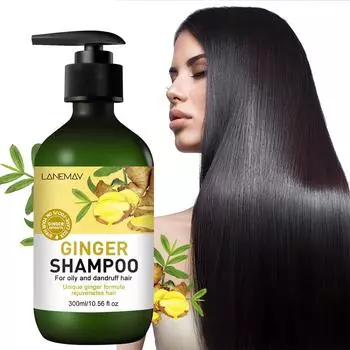 ШАМПУНЬ ИМБИРНЫЙ - Глубоко очищает и удаляет жир - Делает корни волос более эластичными - Для жирных и перхотистых волос