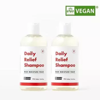 Шампунь Jayu Pet Daily Relief, 300 мл, веганский натуральный шампунь для собак и кошек, рекомендуемый кондиционер для полоскания, «все в одном», 2 шт., корейский шампунь для домашних животных