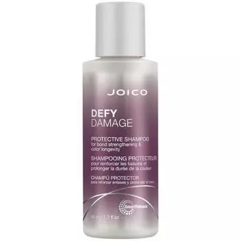 Шампунь Joico Defy Damage Protection с аргинином для окрашенных волос, 1,7 жидких унций, 1 шт., 50 мл