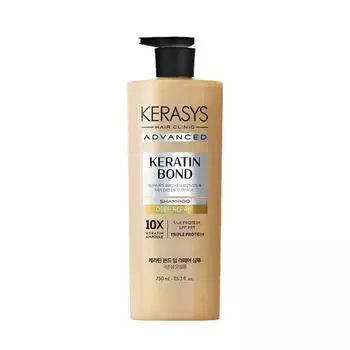 Шампунь Kerasys Advanced Keratin Bond Deep Repair, 600 мл, 1 шт.