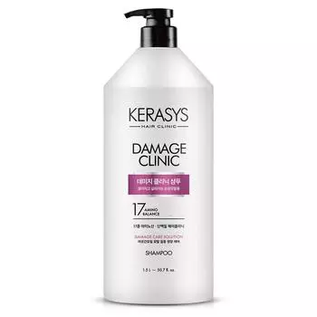 Шампунь Kerasys Damage Clinic Protein, 1,5 л, 1 шт.