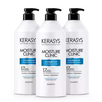 Шампунь Kerasys Moisture Clinic 980 мл, 3 шт.