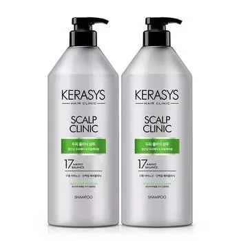 Шампунь Kerasys Scalp Clinic 980 мл, 2 шт.