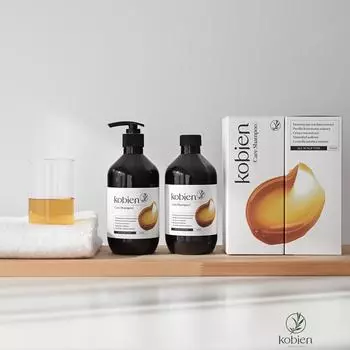 Шампунь Kobien, сера, натуральное поверхностно-активное вещество, слабокислотный, зудящий, Houttuynia cordata, зеленый чай, листья периллы, без силикона, 500 мл, 1 шт.