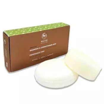 Шампунь-кондиционер Clever Yoga Fresh Citrus Bar для всех типов волос. Натуральный шампунь и кондиционер для путешествий, набор из 12 штук, без добавления ароматизаторов