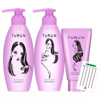 Шампунь-кондиционер Masugu Turun Urutsuya style 440 г каждый Маска для волос Pump pair 150 г лотерея (Прямо) + + +Шабель