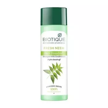 Шампунь-кондиционер против перхоти с Нимом (120 мл), Fresh Neem Anti Dandruff Shampoo with Conditioner, Biotique 12.03125