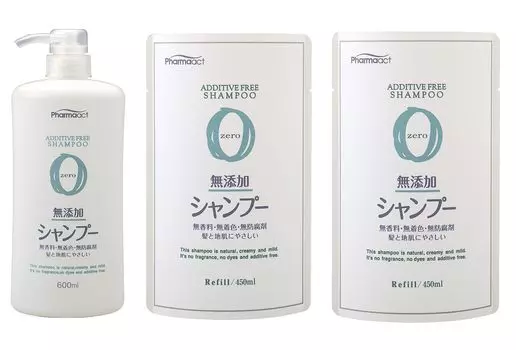 Шампунь Kumano Yushi Pharmaact 600 мл, замена 450nl x 2, без добавок +