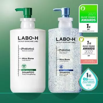 Шампунь LaboH Hair Loss Relief [Укрепление кожи головы/Охлаждение кожи головы и отсутствие кожного сала] Выберите 1 из 750 мл Scalp strengthening 750ml