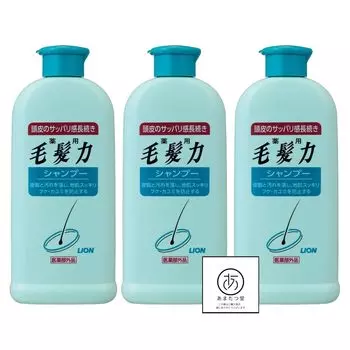 Шампунь Lion Medicated Hair Strength 200 мл x 3 флакона в наборе [Оптовая закупка]