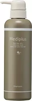 Шампунь Mediplus 360 мл мес. Снятие стресса с кожи головы Увлажнение Быстрое высыхание Натурального происхождения Высушивание Без силикона (2 поставка) Некремниевый