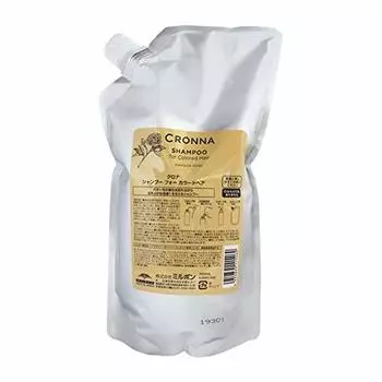 Шампунь Milbon Crona для окрашенных волос 1000 мл, сменная упаковка