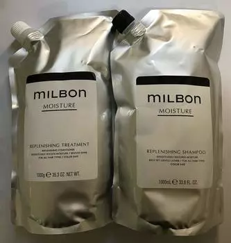 Шампунь Milbon Moisture Replenishing Treatment 1000 мл каждый (подлинный)