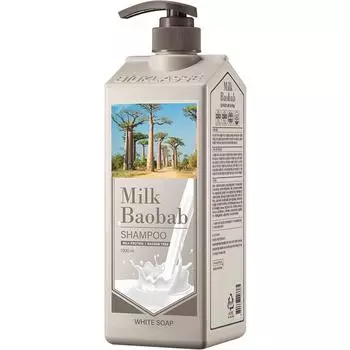 Шампунь «Молочный баобаб» с ароматом белого мыла, 1 л, 1 шт.