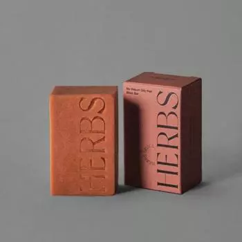 Шампунь-мыло Herbs Seoul 1+1 No Sebum, мягкокислотный, не раздражающий жирные волосы, 200 г + дорожная сумка в подарок