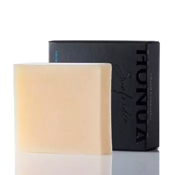 Шампунь-мыло HONUA Surfrider Moon Peach, твердый, холодный, каменный, изготовлено на острове Исигаки компанией EMAJINY, рама-миксер