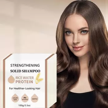 Шампунь-мыло с рисовой водой — увлажняет и питает волосы, глубоко очищает и восстанавливает питание корней волос